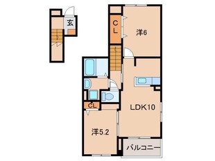 リヴェール聖の物件間取画像